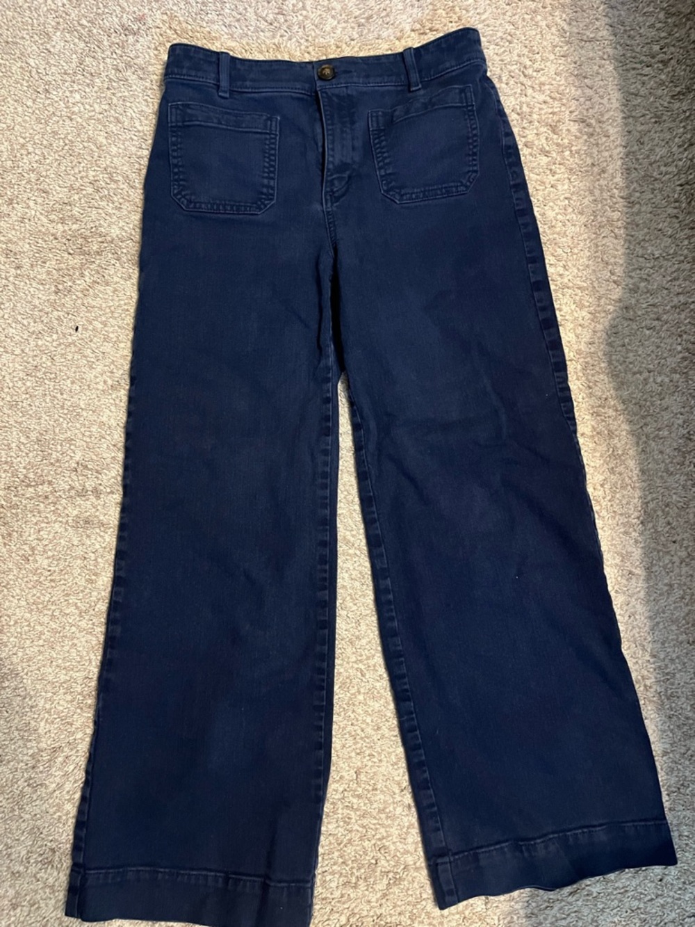 Women’s Wide Leg Jeans - Navy